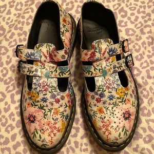Floral Doc Martens Size 10